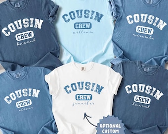 Cousin Crew 2026 Shirt, Cousins Beach Shirt, Summer Vacation Cousin Gift, Matching Cousin Shirt, Cousins Trip, Cousin Squad Shirt, 2026 Tee
