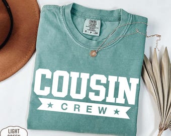 Cousin Crew Shirt, Cousins Shirt, Cousin Gift, Matching Cousin Shirt, Cousin Squad Shirt, 2026 Tee