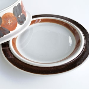 Arabia Finland ROSMARIN stoneware plate or serving dish / Ulla Procopé | Vintage Arabia Ceramics Ulla Procope Scandinavian Nordic Design