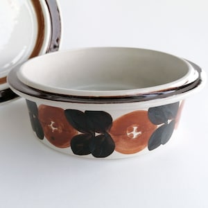 Arabia Finlandia ROSMARIN fuente de horno grande de gres / Ulla Procopé / Vintage Arabia Ceramics Ulla Procope Scandinavian Nordic Design