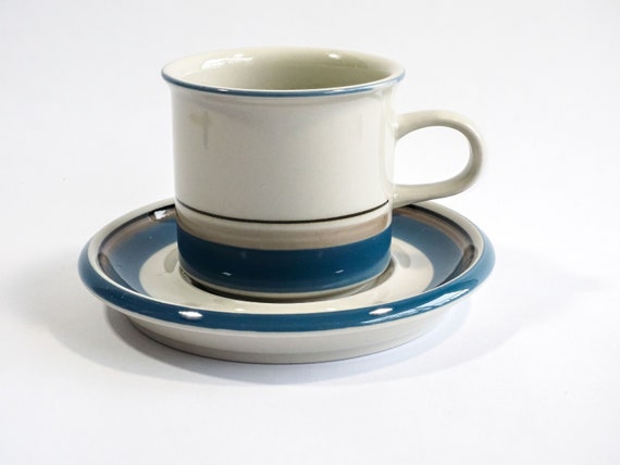 Arabia Uhtua Tea Cup with Saucer Arabia Uhtua Tea Cup with Saucer