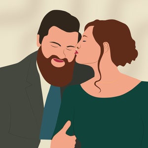 DIGITAL DOWNLOAD | Custom Personalized Portrait from Photo Gifts for People You Love