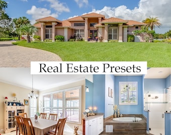 10 Real Estate Presets - FREE returns. Lightroom Desktop & Mobile