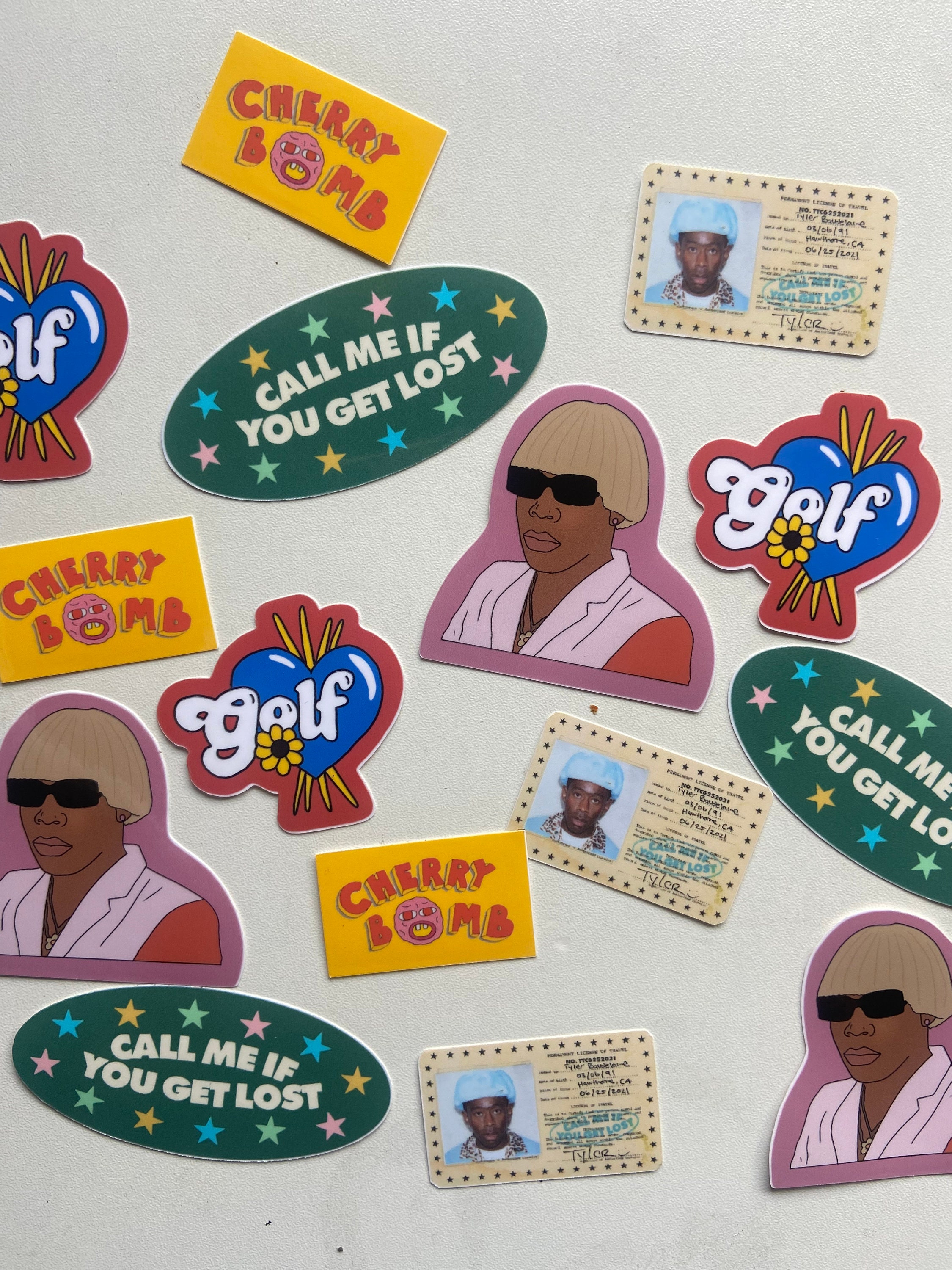 10/30/50Pcs Rapper Tyler The Creator Stickers For Laptop