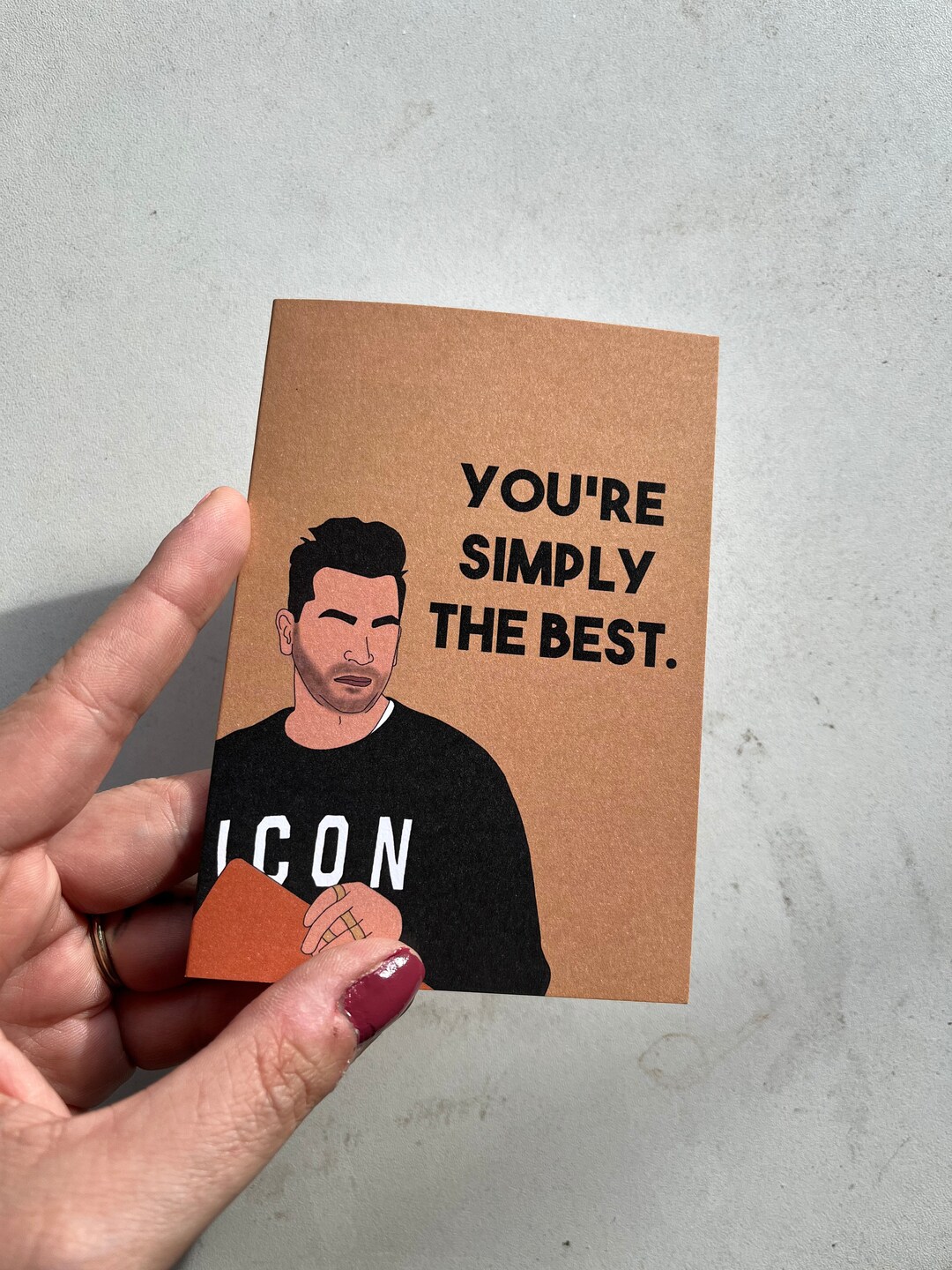 You're Simply the Best Card Schitt's Creek Card David Rose Mothers Day