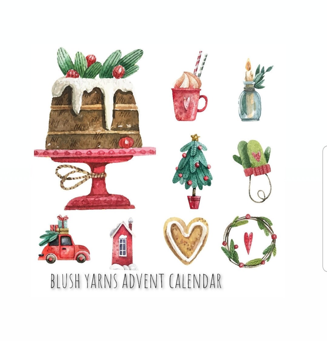  Mini Skein Advent Calendar 2025 PRE ORDER - Etsy Motiv 