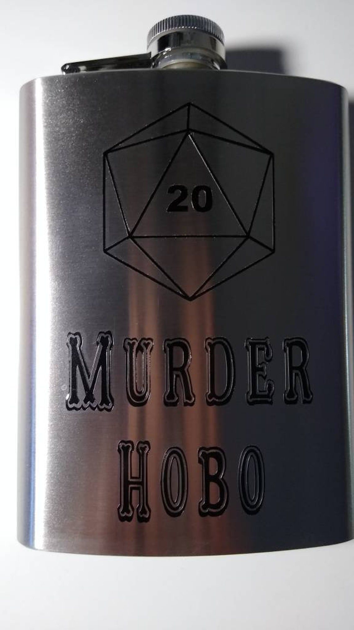 Dungeons and Dragons Flask D&D Flask D20 Flask This Is How Etsy