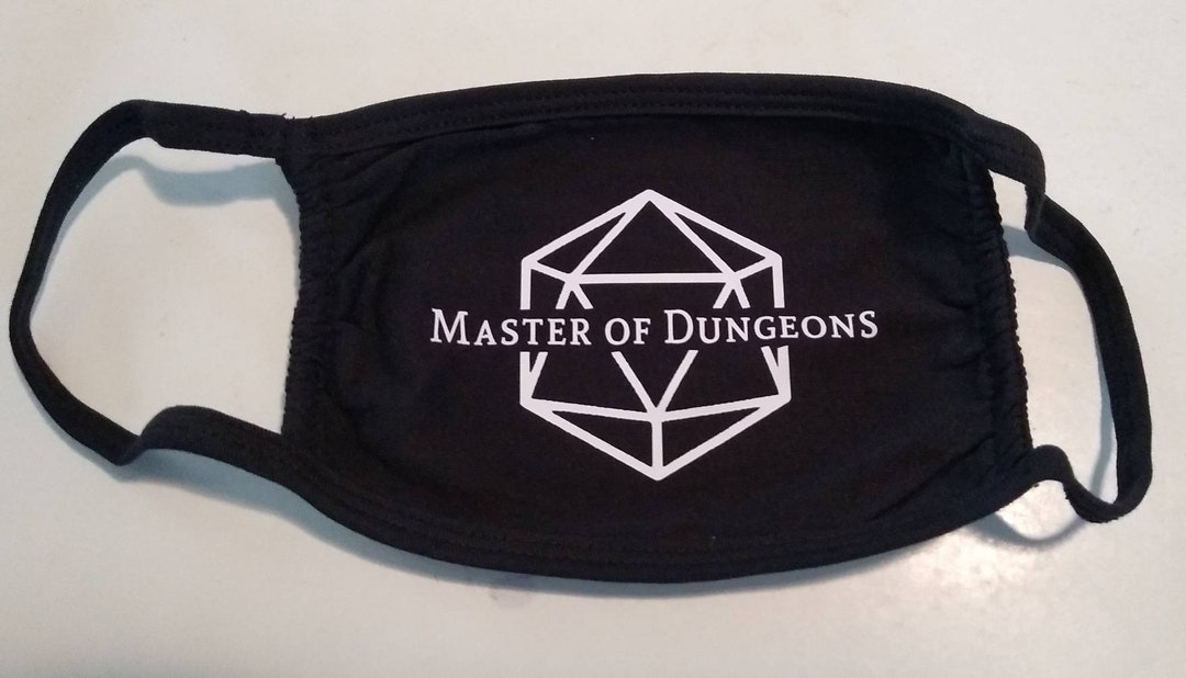 Dungeons and Dragons Mask Master of Dungeons Mask D&D Mask Etsy