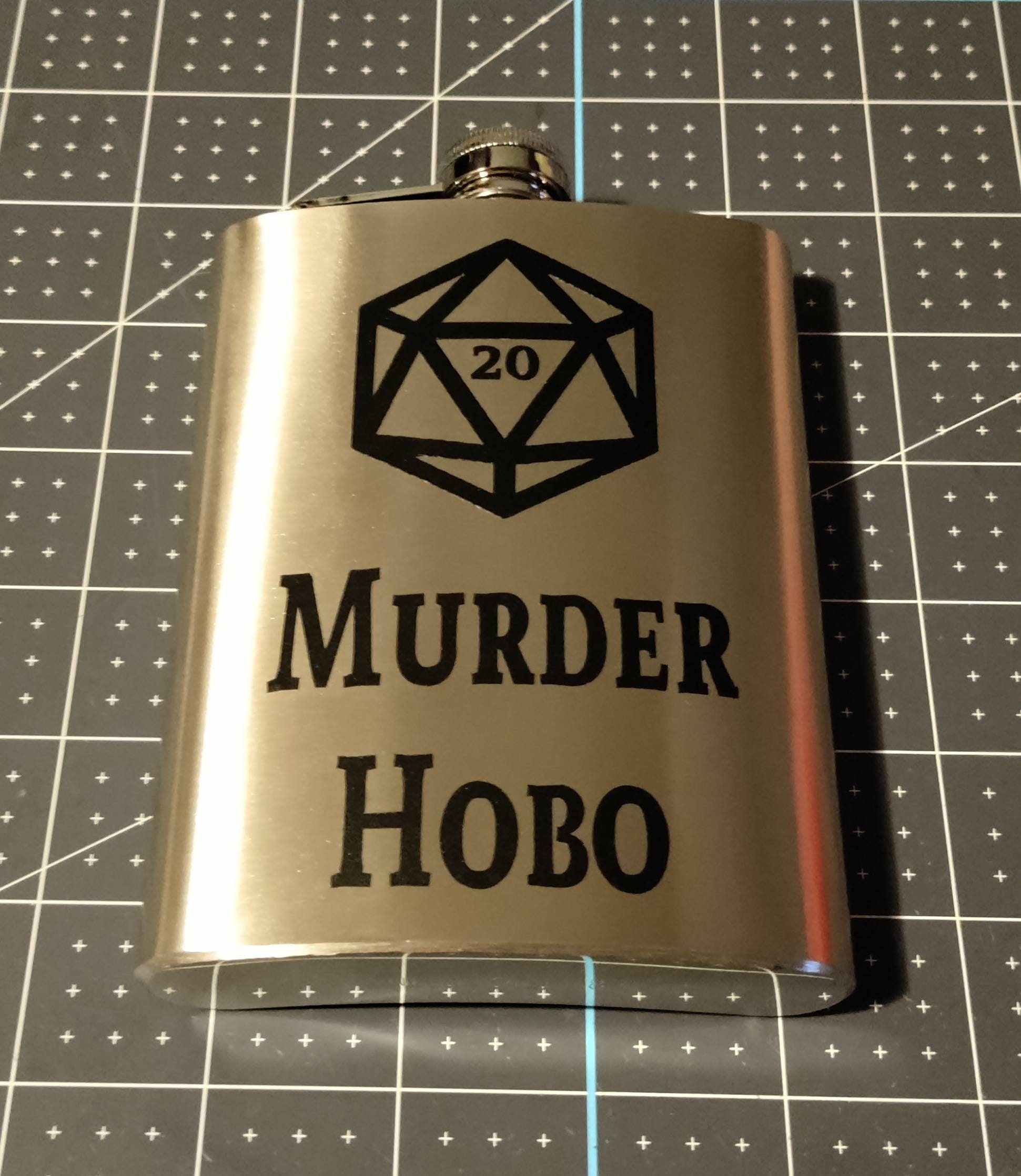Dungeons and Dragons Flask D&D Flask D20 Flask This is How Etsy