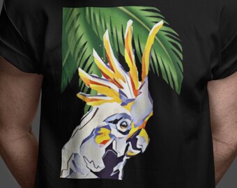 Cockatoo T-Shirt: Funny Parrot Graphic Tee, Bird Lover Gift