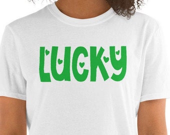 Lucky Shamrock St Patrick's Day Shirt: Irish Clover Tee