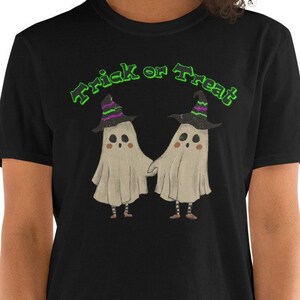 Trick or Treat Shirt, Cute Halloween shirt, easy costume for a party.