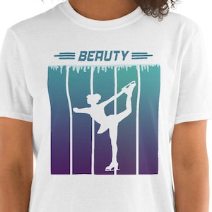 Figure Skating Shirt: Ladies Winter Sports Tee