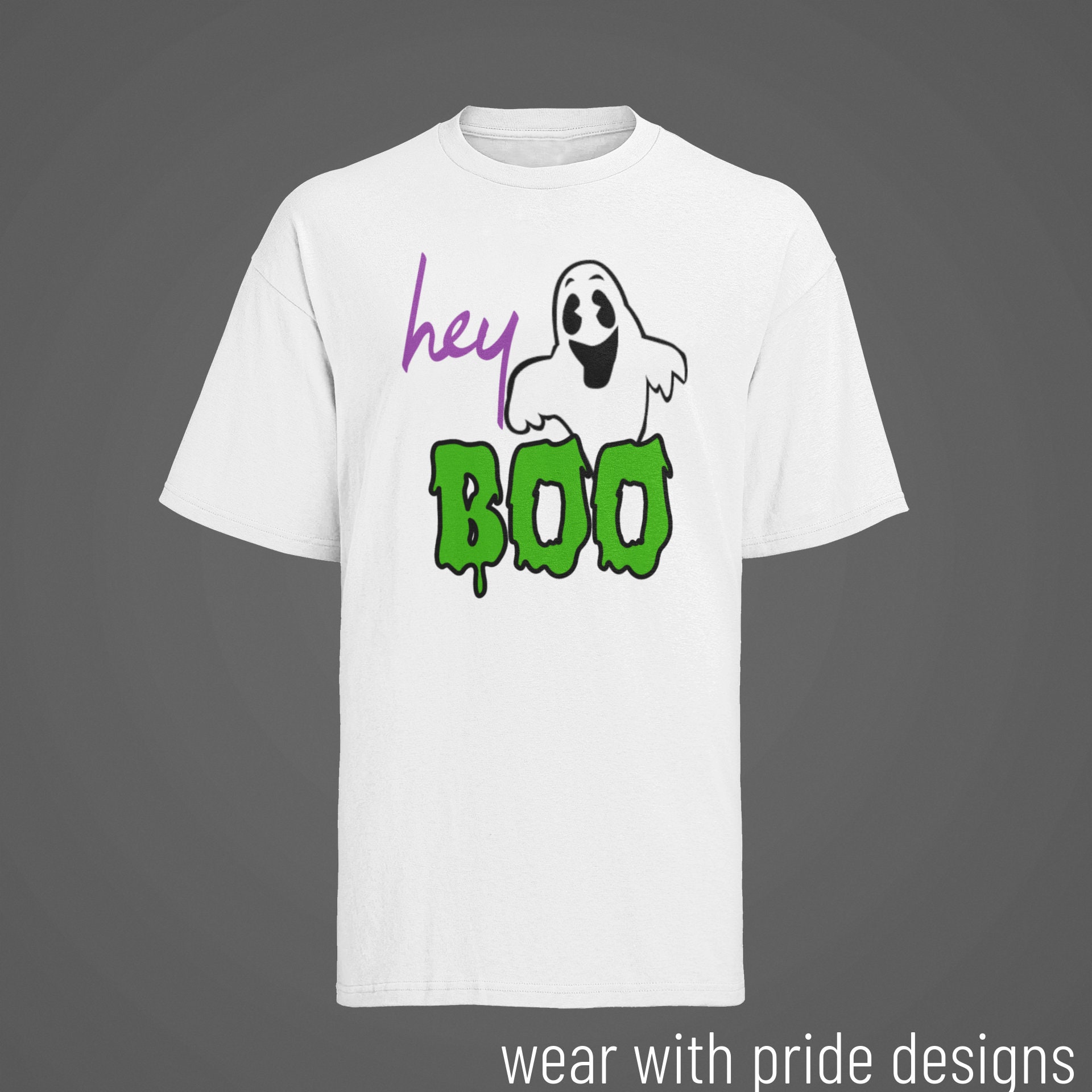 Hey Boo Shirt Halloween Shirt Hey Boo Ghost Shirt | Etsy