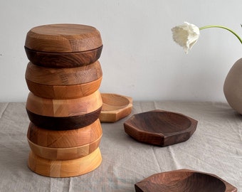 Round wooden bowl | Kids’ plate | Walnut plate | Oak plate | Ash plate | Cherry plate