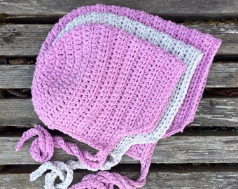 Sunny Days Bonnet - Crochet Pattern