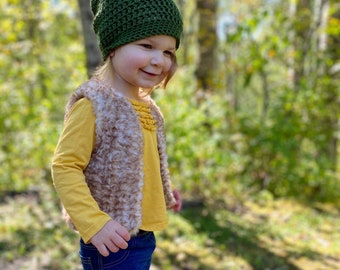 Wild Thing Vest - Crochet Pattern