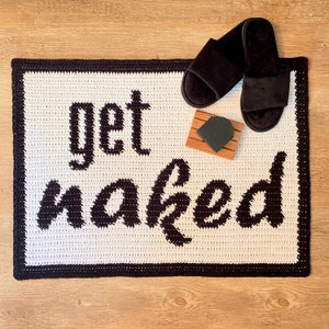 Get Naked Bathmat Tapestry Crochet Pattern image 3