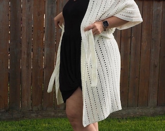 Wander Wrap - Adult and Plus Size - Crochet Pattern