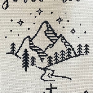 You'll Move Mountains Tapestry Crochet Blanket Pattern image 6