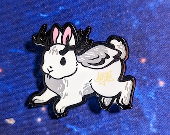 Wolpertinger Cryptid Enamel Pin