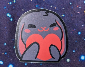 Lop of Love Matte Bunny Sticker