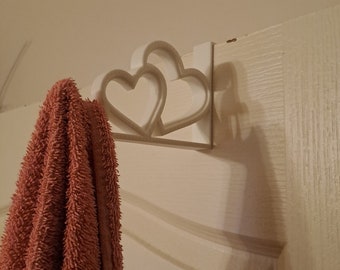 STL Puerta Toalla Colgador de ropa, Gancho para toalla (--Descarga digital--) (Información de licencia en descripción)