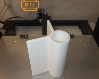 Paleta de esquina exterior STL: Herramienta para yeso de cal y arcilla (Descarga digital)