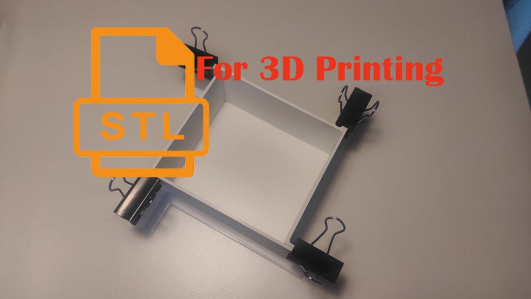 Adjustable Mold Box STL File: Resin & Silicone Mold Making (digital ...