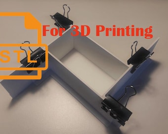 Carcasa de molde STL ajustable para resina de silicona (descarga digital)