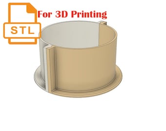 Conjunto de carcasa de molde circular STL: Impresión 3D (Descarga digital)