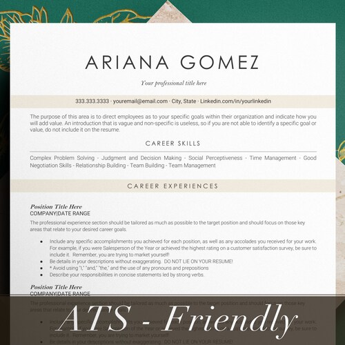 ATS Friendly Resume Template Google - Il 500x500.3792526621 Nmc8 