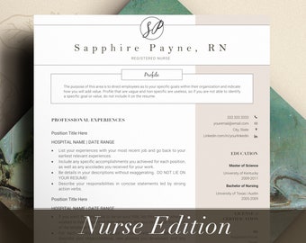 Nurse resume template, student nurse resume, medical resume template word, resume template nurse, new grad nurse resume template for word