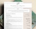 Creative Resume Template, Cv Template for word, Cv Resume Template, Professional Resume Template, Modern Resume Template Word, Lebenslauf 