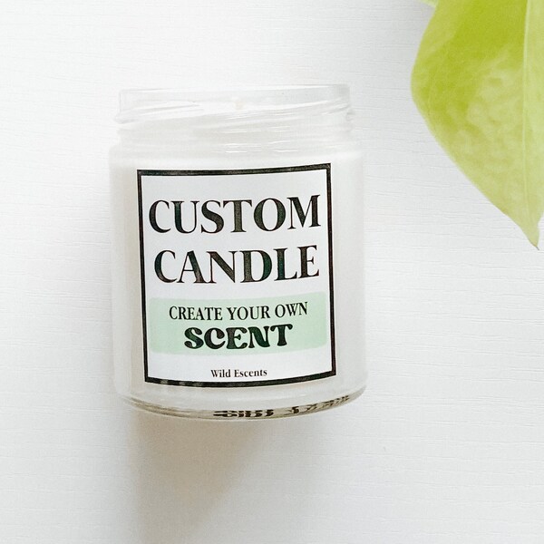 Custom Candle Etsy