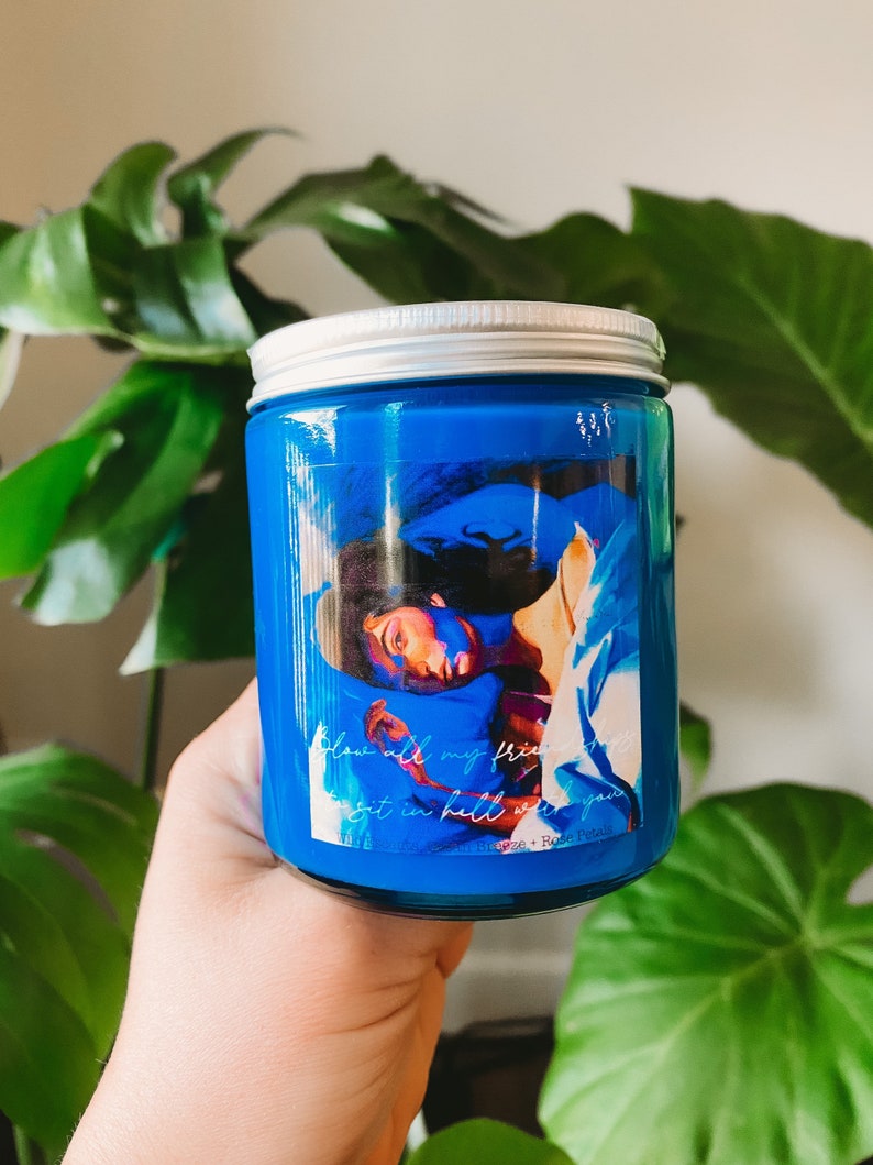 PHOTO Candle Custom Candle Custom Scent Custom Photo Etsy