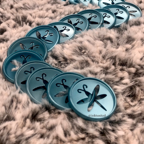 Tiffany Blue Inspired Metal Planner Disc