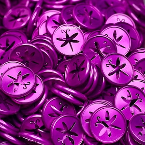 Purple Metal Planner Disc