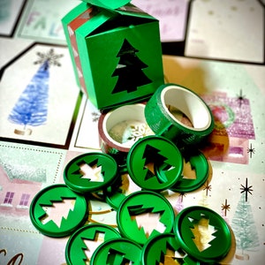 Grinch Green Christmas Tree Planner Discs *Limited Edition* (1.25”)