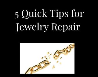 Jewelry repair EBOOK, Download, Digital Download, PDF