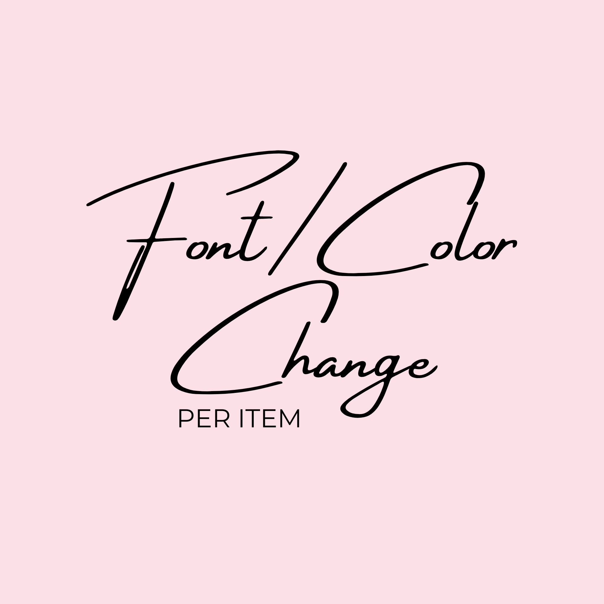 Font Change, Color Change, Change Font or Change Color, Advanced Font ...