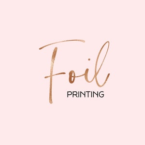 Foil Printing, Foil Print Job, Foil Print, I Need an Item Foil Printed, Foil Print Invitations, Foil, Do NOT Purchase, Please Message Me
