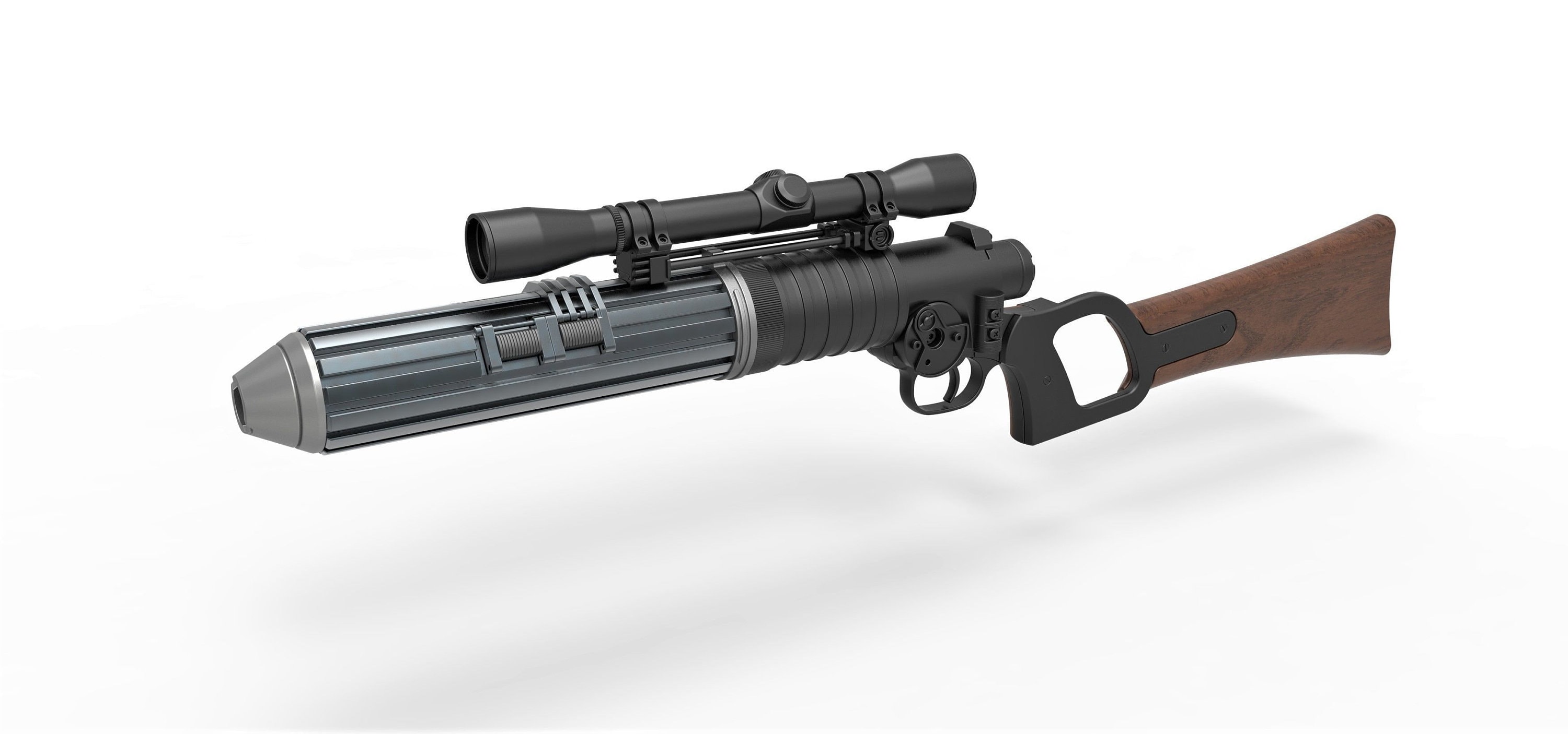 Boba Fett Blaster Carbine From the Mandalorian Star Wars 3d Etsy UK