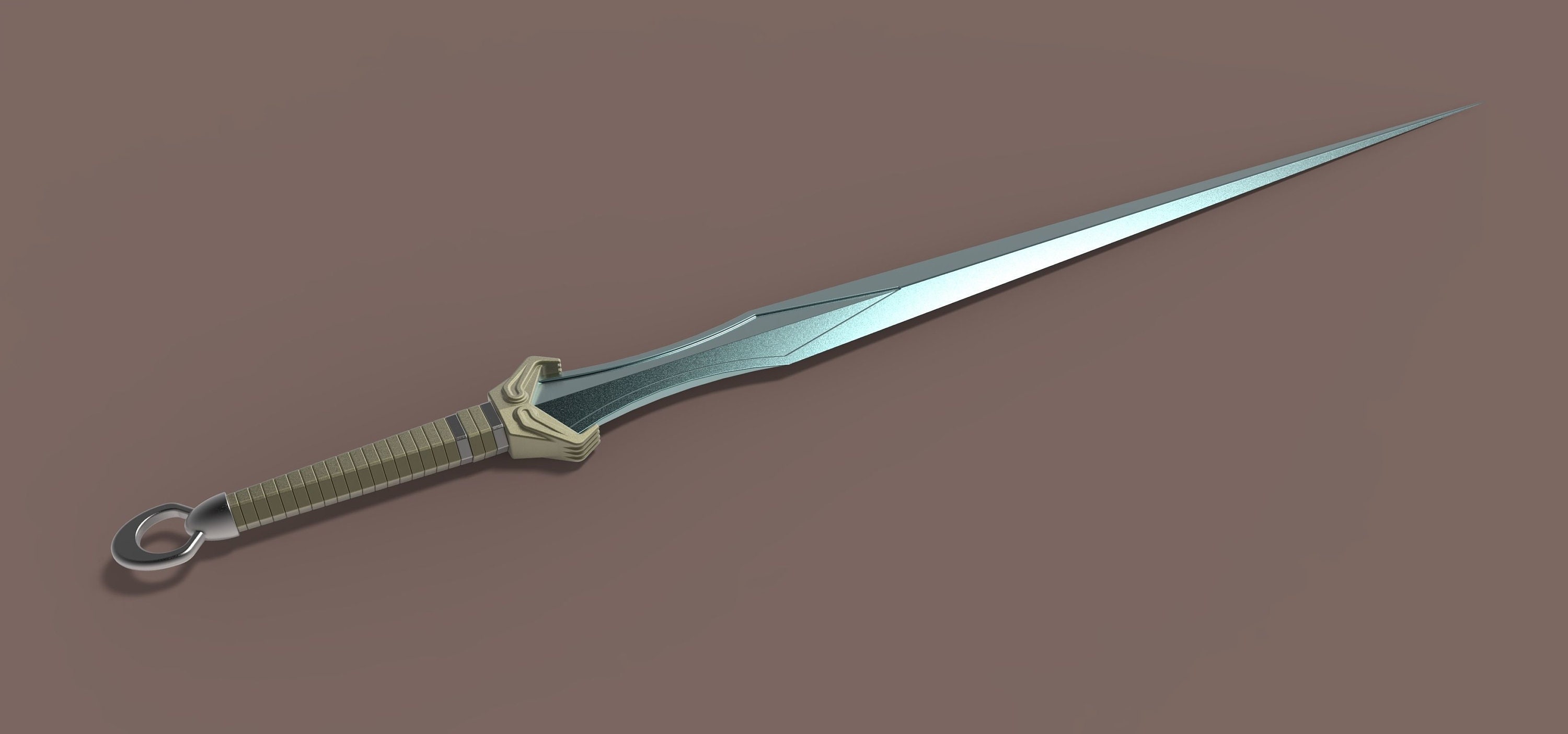 Dagger of Valkyrie (Thor Ragnarok) - 3D Print Model by