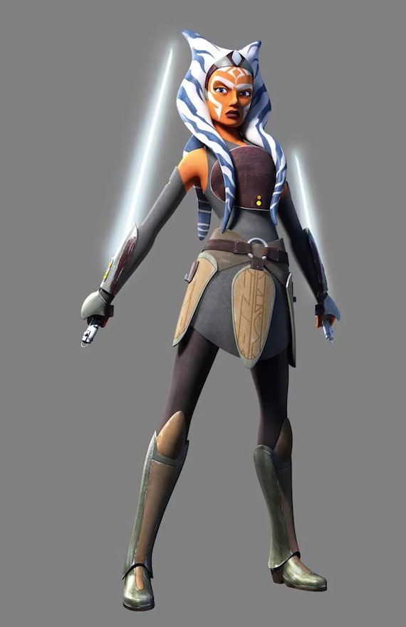 Star Wars Ahsoka Tano Rebels Clone Wars Mandalorian Armor Diy Etsy