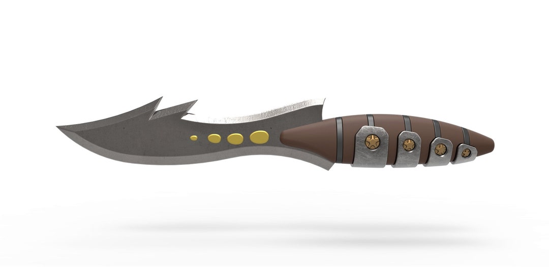 Klingon Knife From Star Trek Enterprise TV Series 3d Printed Etsy