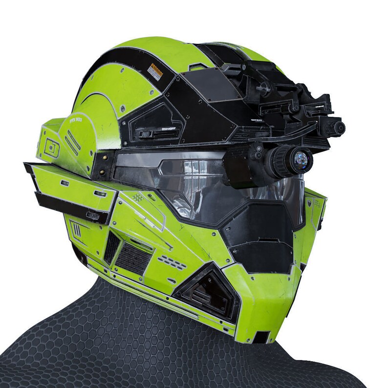 Halo Master Chief Spartan style Helmet DIT KIT 3d Print Etsy