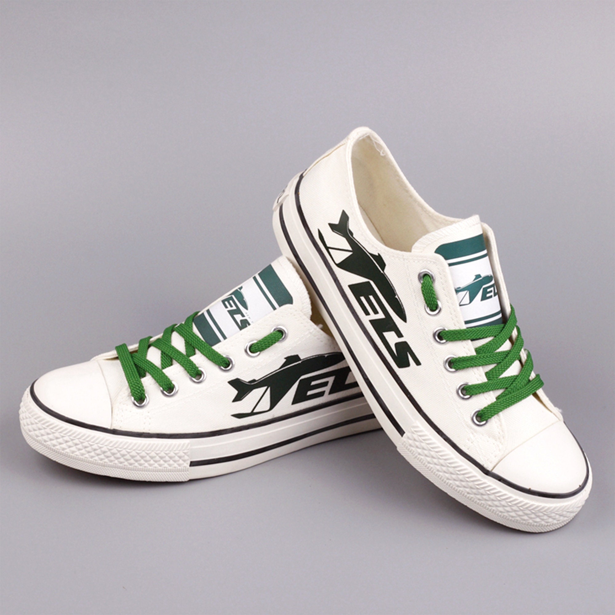 New York Jets Unisex Shoes American Football Printed Shoes Etsy