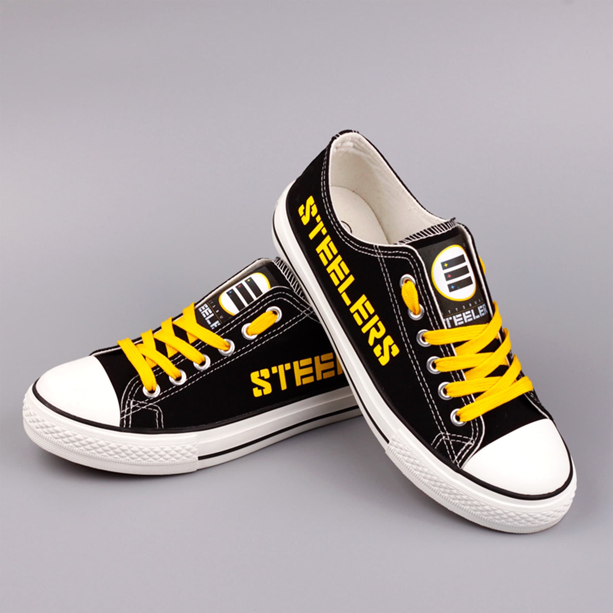 Pittsburgh Steelers Unisex Shoes American Football Printed Etsy