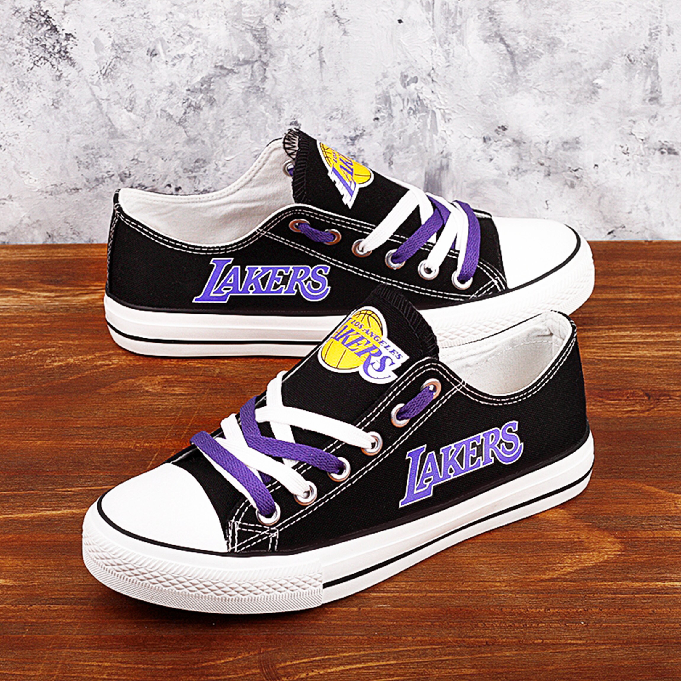 Laker themed shoes Clearance